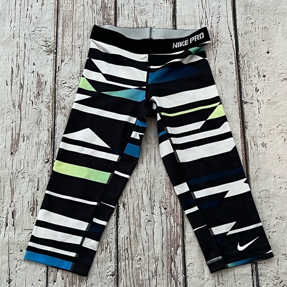 Women's Nike Pro Dri - Fit Athletic Yoga Workout Sports Gym Pants - Picture 8 of 9